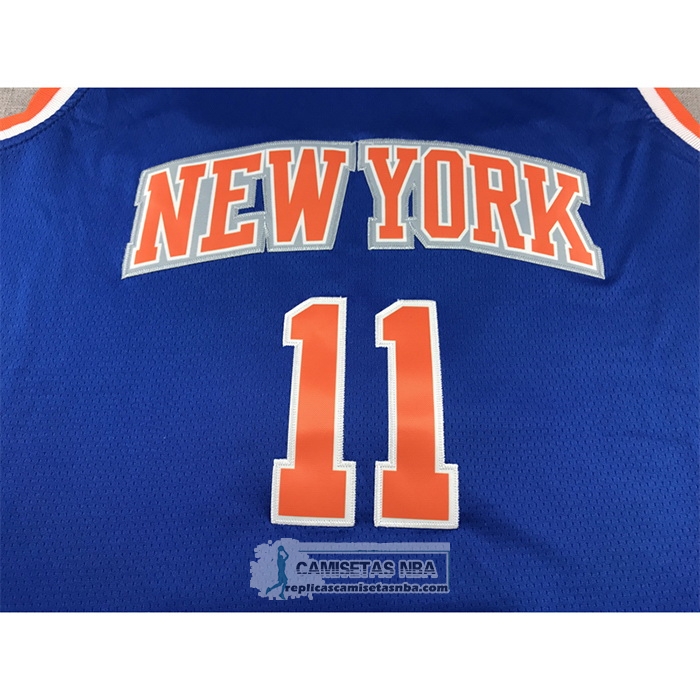 Camiseta New York Knicks Jalen Brunson NO 11 Icon 2022-23 Azul